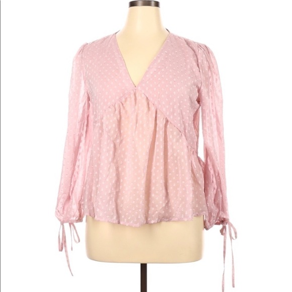 Semi sheer top - Picture 1 of 2